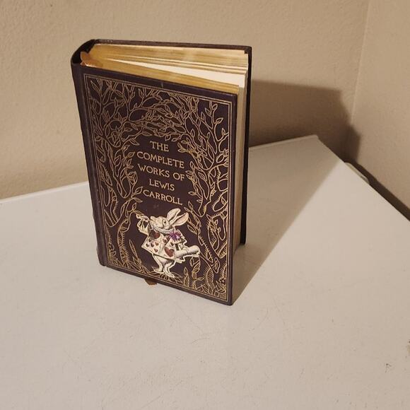 The complete works of Lewis Carroll gold edge beautiful book collectors - Picture 8 of 9